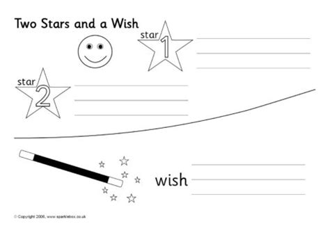 Two Stars And A Wish Free Printable - FREE PRINTABLE TEMPLATES