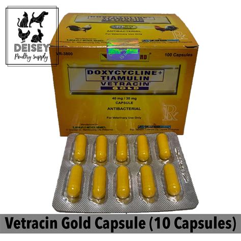 VETRACIN GOLD CAPSULE MULTI-CAP (10 CAPSULES) | Lazada PH