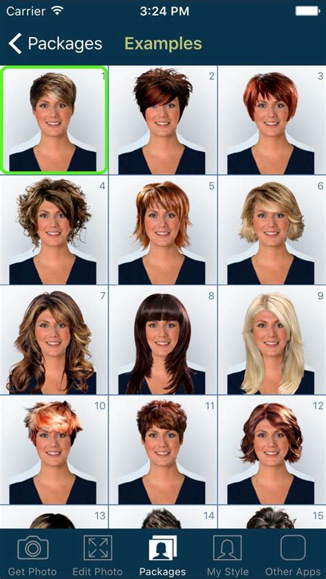 Face With Hairstyles To Try On