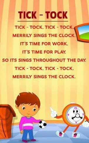 Tick Tock Clock Song - Dennis Henninger's Coloring Pages