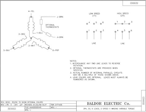 2 speed motor internal connections?