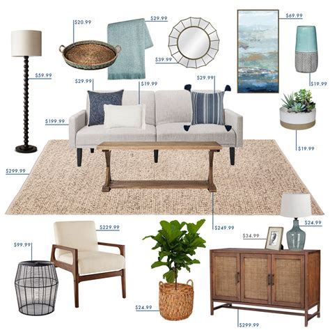 Target Budget Living Room - Emily Henderson | Target living room, Living room remodel, Living ...