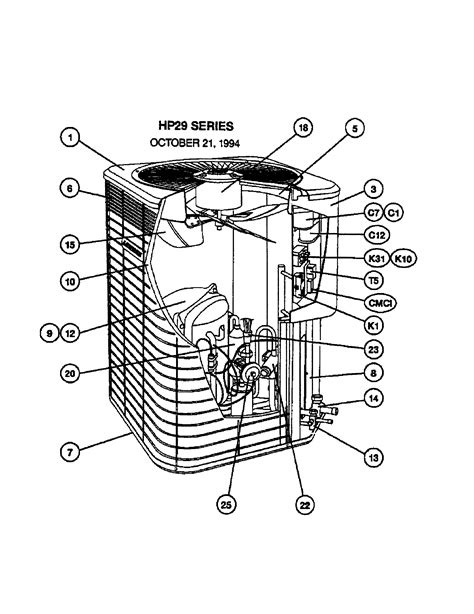 Lennox Air Conditioner Parts Diagram