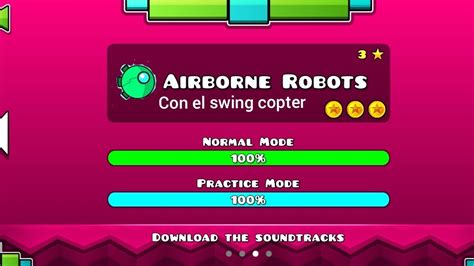 Airborne Robots con el swing copter al 100% all coins - YouTube