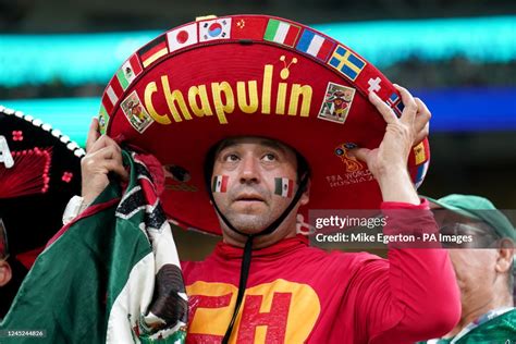 Mexico fans in the stands before the FIFA World Cup Group C match at ...