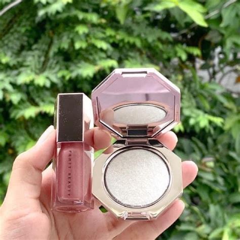 Set Fenty Beauty Mini Lip Gloss and Highlighter | Mặt Hoa Da Phấn - Hệ ...