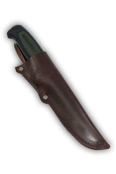 Brown Leather Mora Sheath - Barsony Holsters