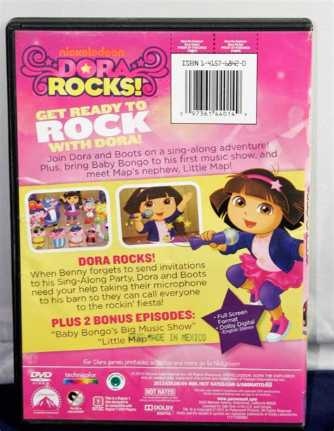 Nickelodeon Dora Rocks! Dora the Explorer DVD and 50 similar items