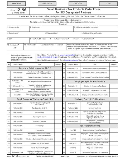 IRS Form 12196 - Fill Out, Sign Online and Download Fillable PDF | Templateroller