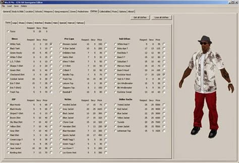 GTA SA save game editor 3.2 ~ COOL GTA MODS