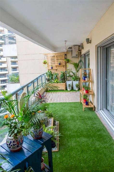 75 idées de décoration de balcon appartement confortable , #appartement #balcon #confortable ...