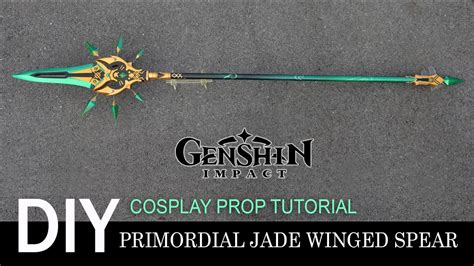 Primordial Jade Winged Spear Genshin Impact - 3D printed kit ...