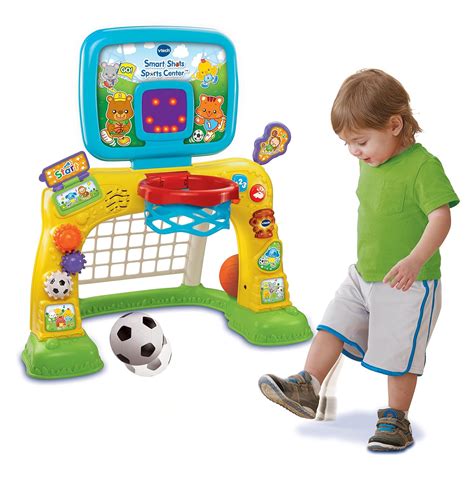 VTech Smart Shots Sports Center Infant Toddler Basketball Soccer Set Play Kids | eBay