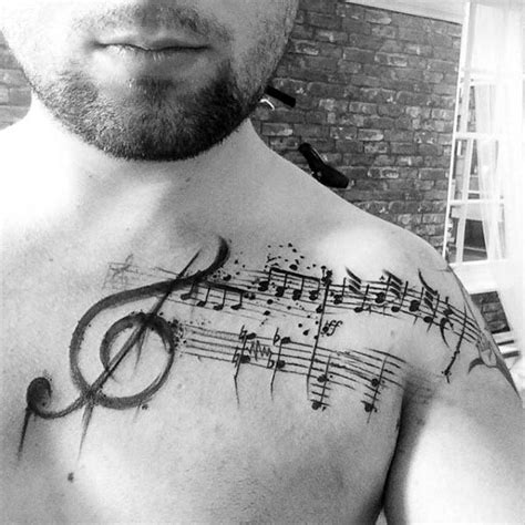 83 Awesome Treble Clef Tattoo Designs for Men [2023 Guide]