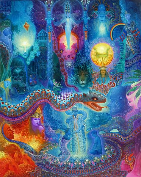 DMT Art : 40 Visionary Paintings Inspired by DMT