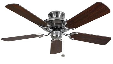 Fantasia Mayfair 42″ Ceiling Fan Without Light Stainless Steel / Oak 115441