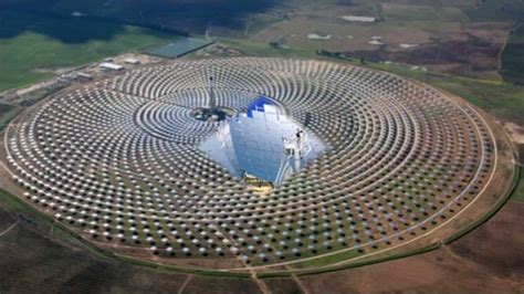 worlds biggest solar power plant opens at california - YouTube