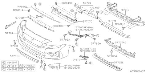 Front Bumper - 2017 Subaru Impreza