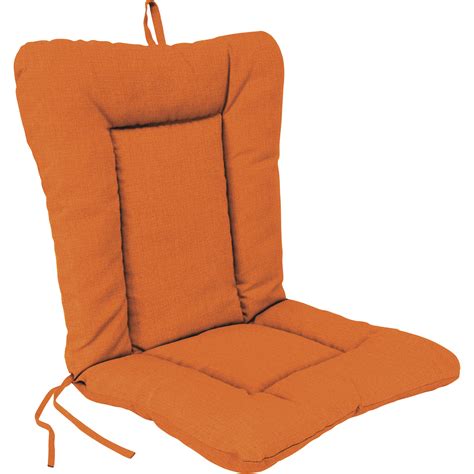 Jordan Manufacturing Euro-Style Chair Cushion, Spun Polyester, Husk Mango, Model# 9040PK1-2056D ...