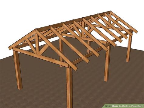 How to Build a Pole Barn | Building a pole barn, How to build a pole barn, Diy pole barn