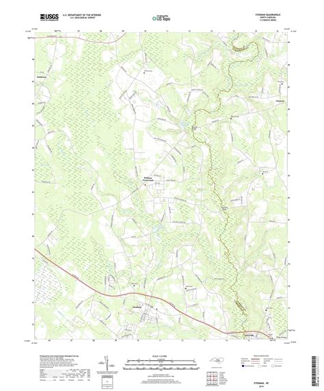 Stedman North Carolina US Topo Map – MyTopo Map Store