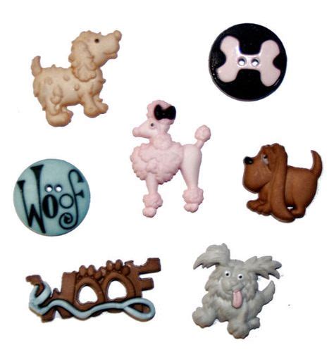 17 13-Buttons: Dog Collection ideas | buttons, novelty buttons, dogs