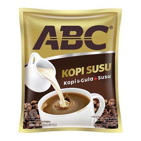 ABC Kopi Susu Bag [20 Sachet / 31 Gram] | Shopee Indonesia