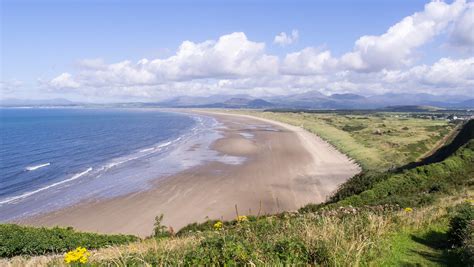 Harlech Beach a simply stunning location, in Gwynedd