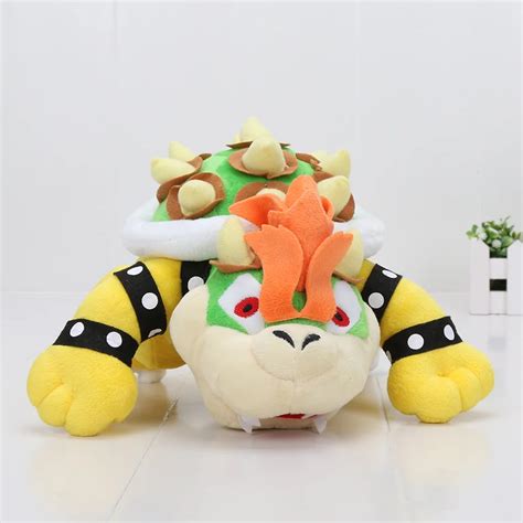 Super Mario Bros Plush Toys Cm Bowser Jr Koopa Bowser Dragon Plush ...