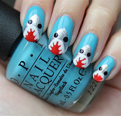 Nail Art Tutorial: Shark Nails | Swatch And Learn