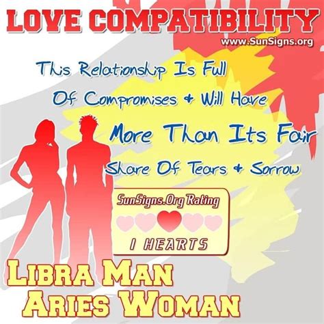 Libra Man And Aries Woman Love Compatibility - SunSigns.Org