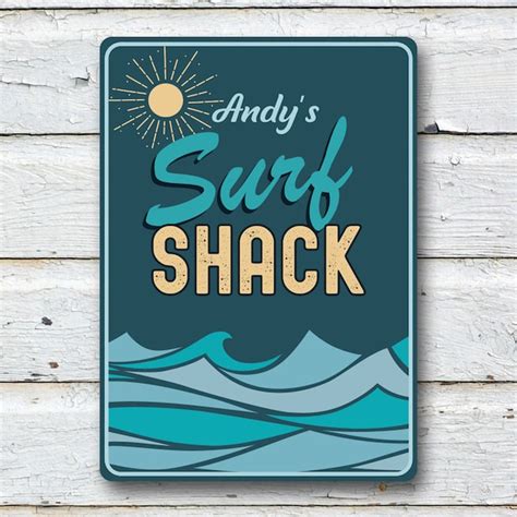 Surf Shack Signs - Etsy