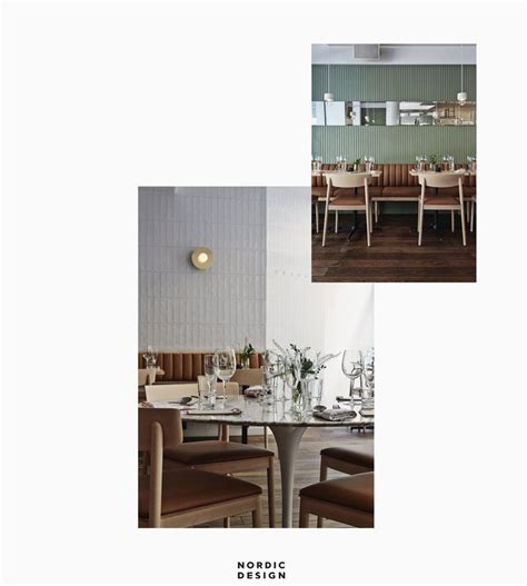 Interior Design Inspiration From a Stylish Helsinki Restaurant - Nordic Design | Restaurant ...