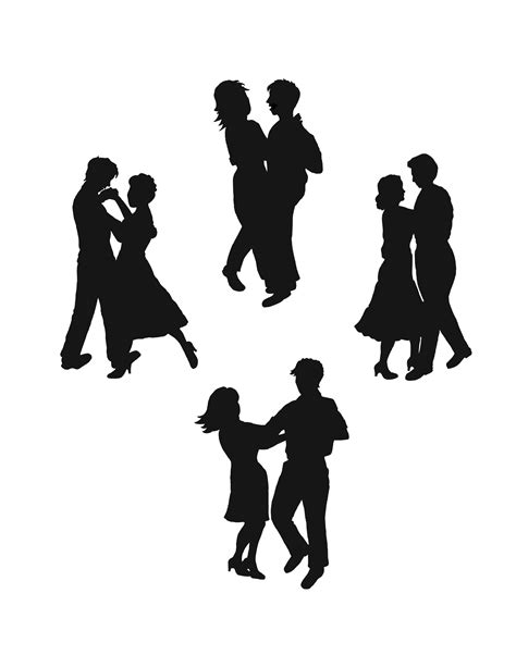 Free Children Dancing Silhouette, Download Free Children Dancing Silhouette png images, Free ...