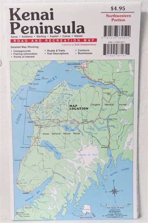 Kenai River Alaska Map - Table Rock Lake Map