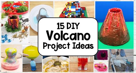 Easy DIY Volcano for Kids Science and Art