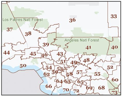 California State Legislature—Districts For California State Assembly ...