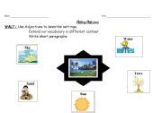 Adjectives worksheets