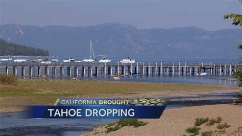 Lake Tahoe drops to lowest water level in years