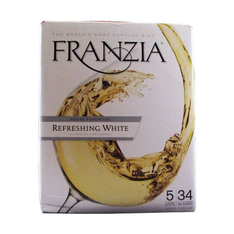 Franzia Refreshing White Box Wine 5L - Elma Wine & Liquor