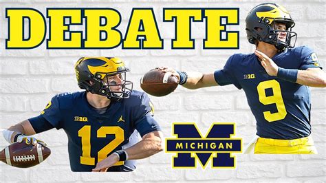 The GREAT MICHIGAN QUARTERBACK DEBATE - YouTube