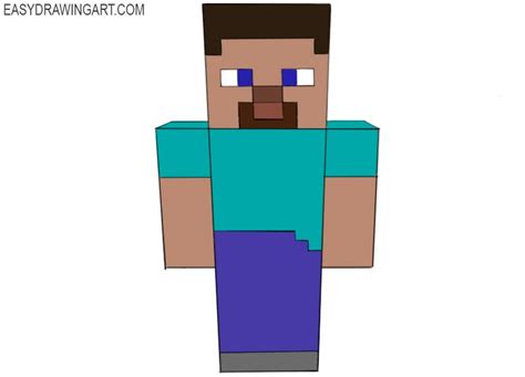 Minecraft Drawings Steve