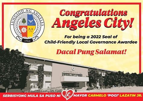 Angeles City hailed as a child-friendly city