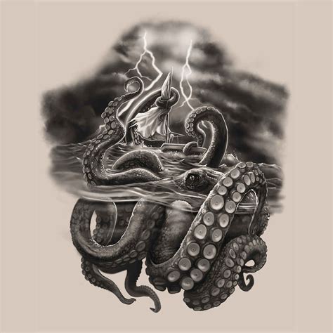 People’s Choice Award 2020 - 99awards | Kraken tattoo, Octopus tattoo design, Poseidon tattoo