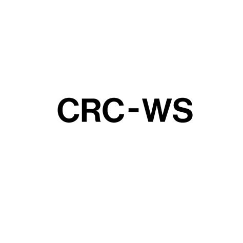 CRC WS Logo PNG Transparent & SVG Vector - Freebie Supply