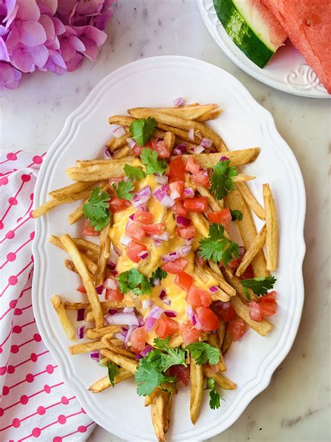 Nacho Fries with Cheddar Sauce - A Perfect Feast