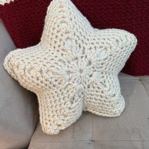 Star Pillow Crochet Pattern