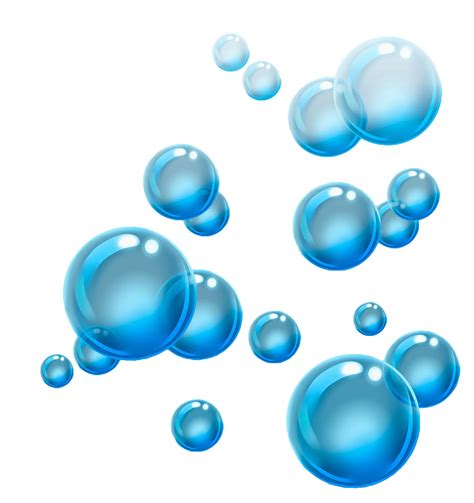 Blue floating water bubbles png download - 941*1000 - Free Transparent ...