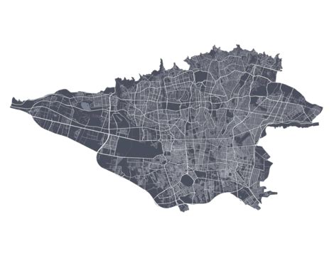 Tehran City Map PNG Transparent Images Free Download | Vector Files | Pngtree