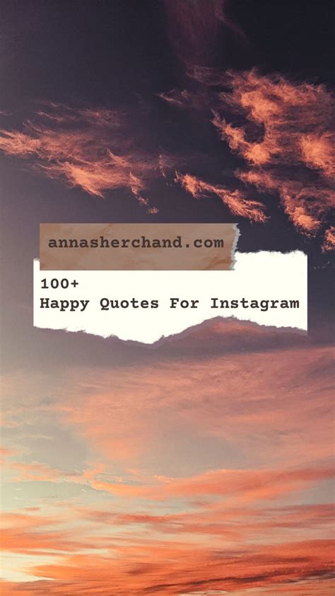 250+ Happiness Quotes For Instagram - Anna Sherchand